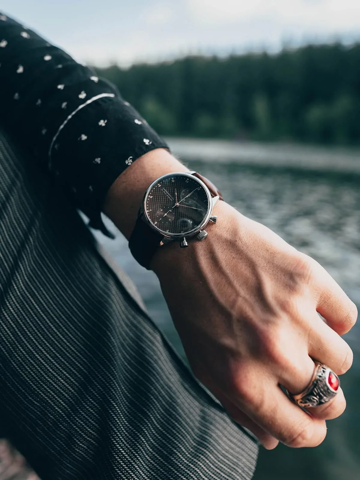 1814 Chronograph - Steel/Blue Turtle - Зображення 2